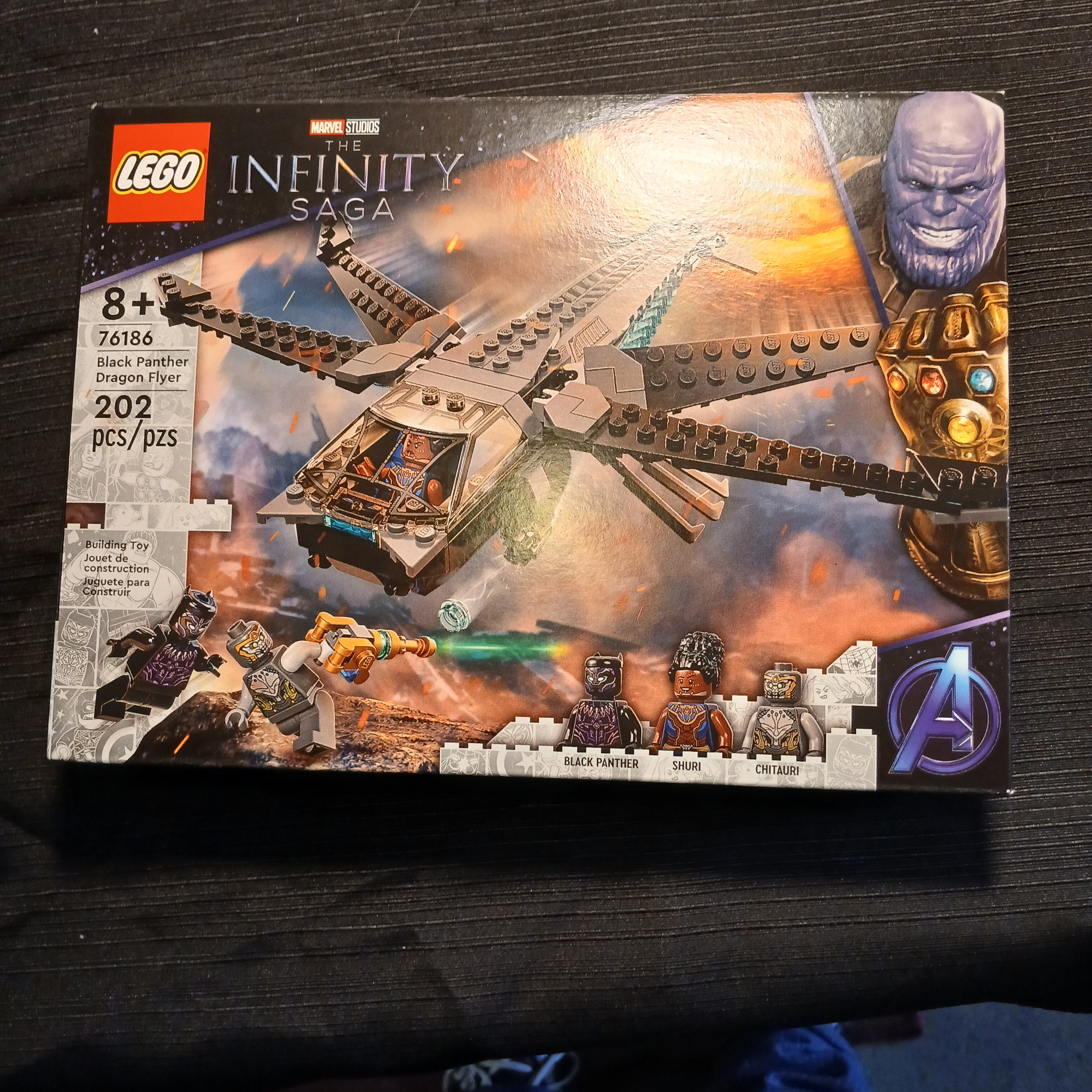 LEGO Marvel: Black Panther Dragon Flyer (Set #76186)