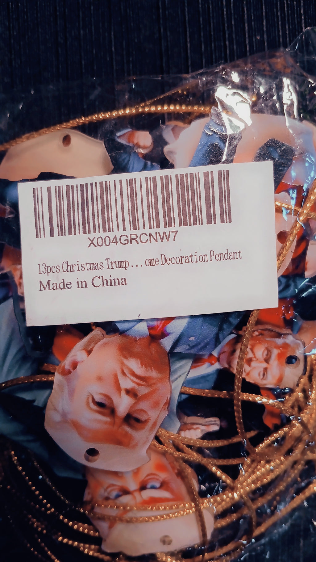 13pcs Trump Decoration Pendants