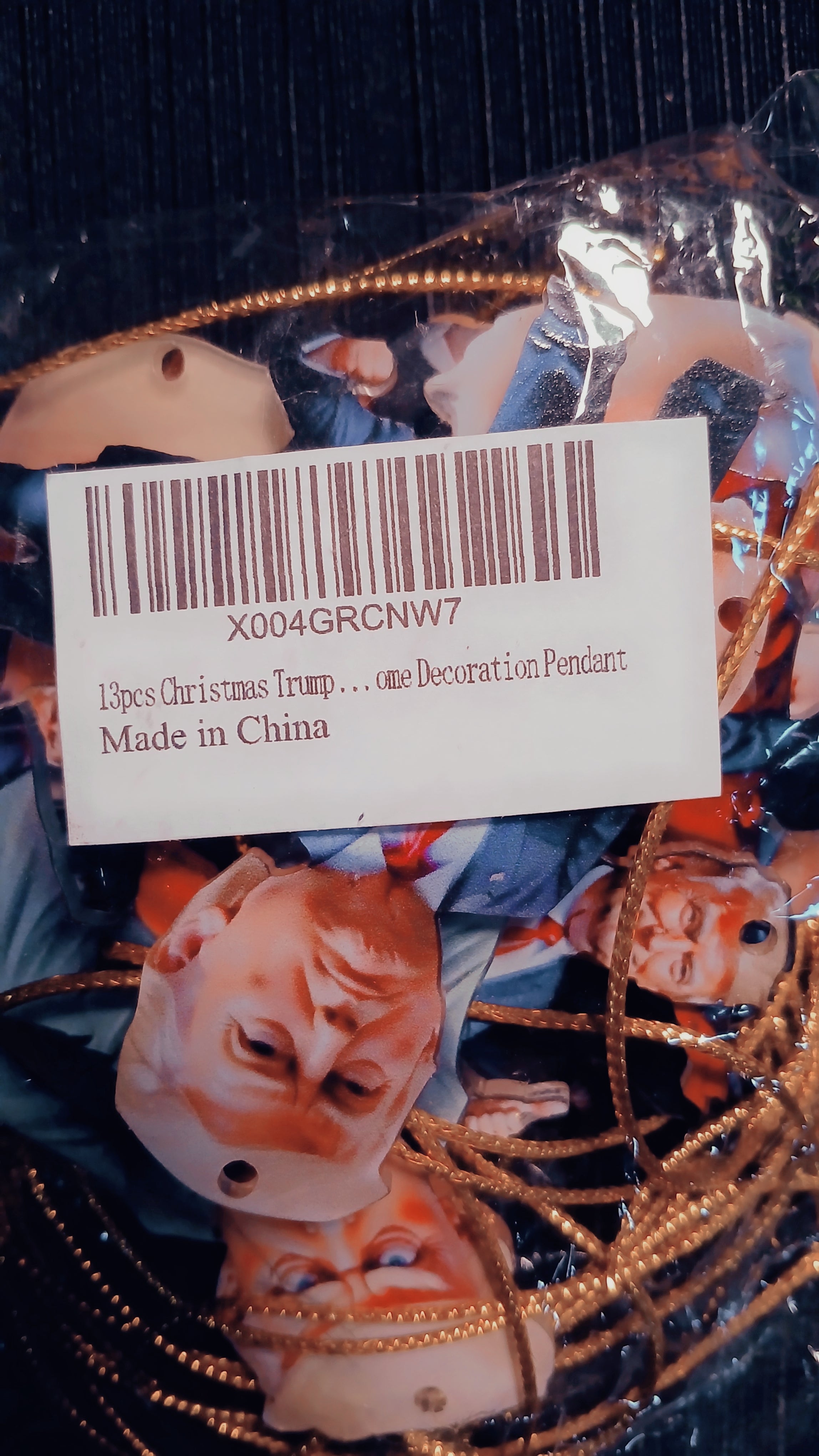 13pcs Trump Decoration Pendants