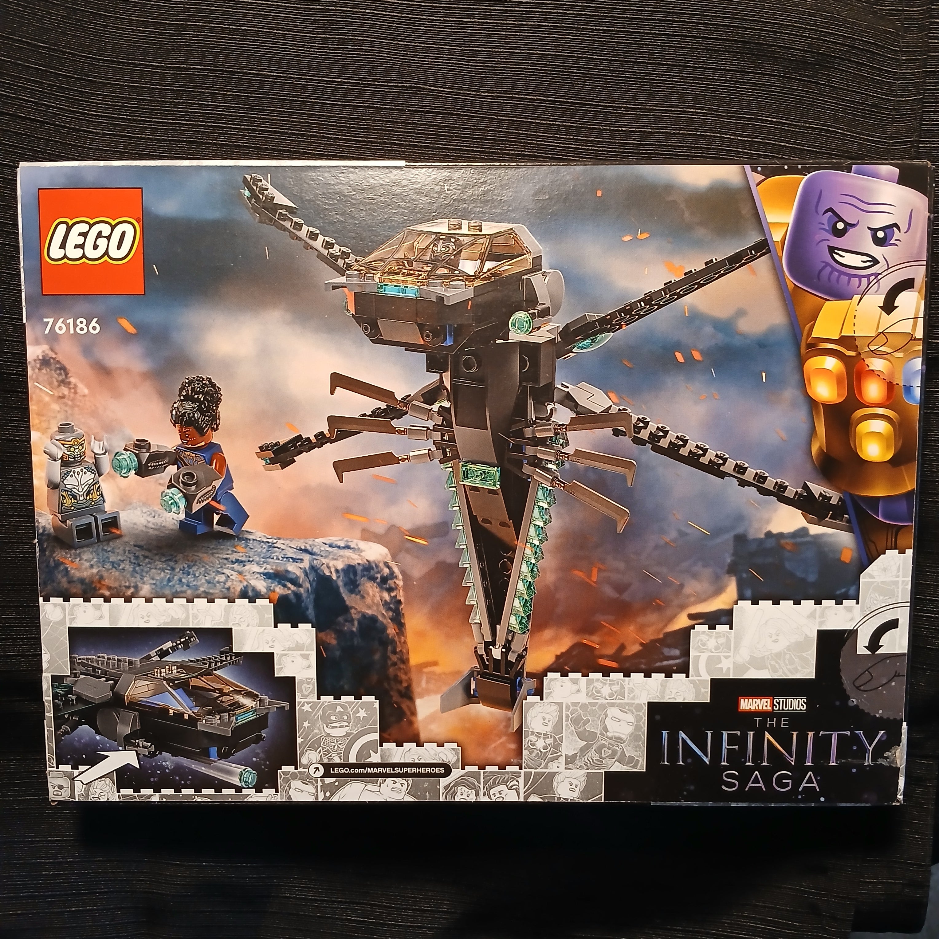 LEGO Marvel: Black Panther Dragon Flyer (Set #76186)