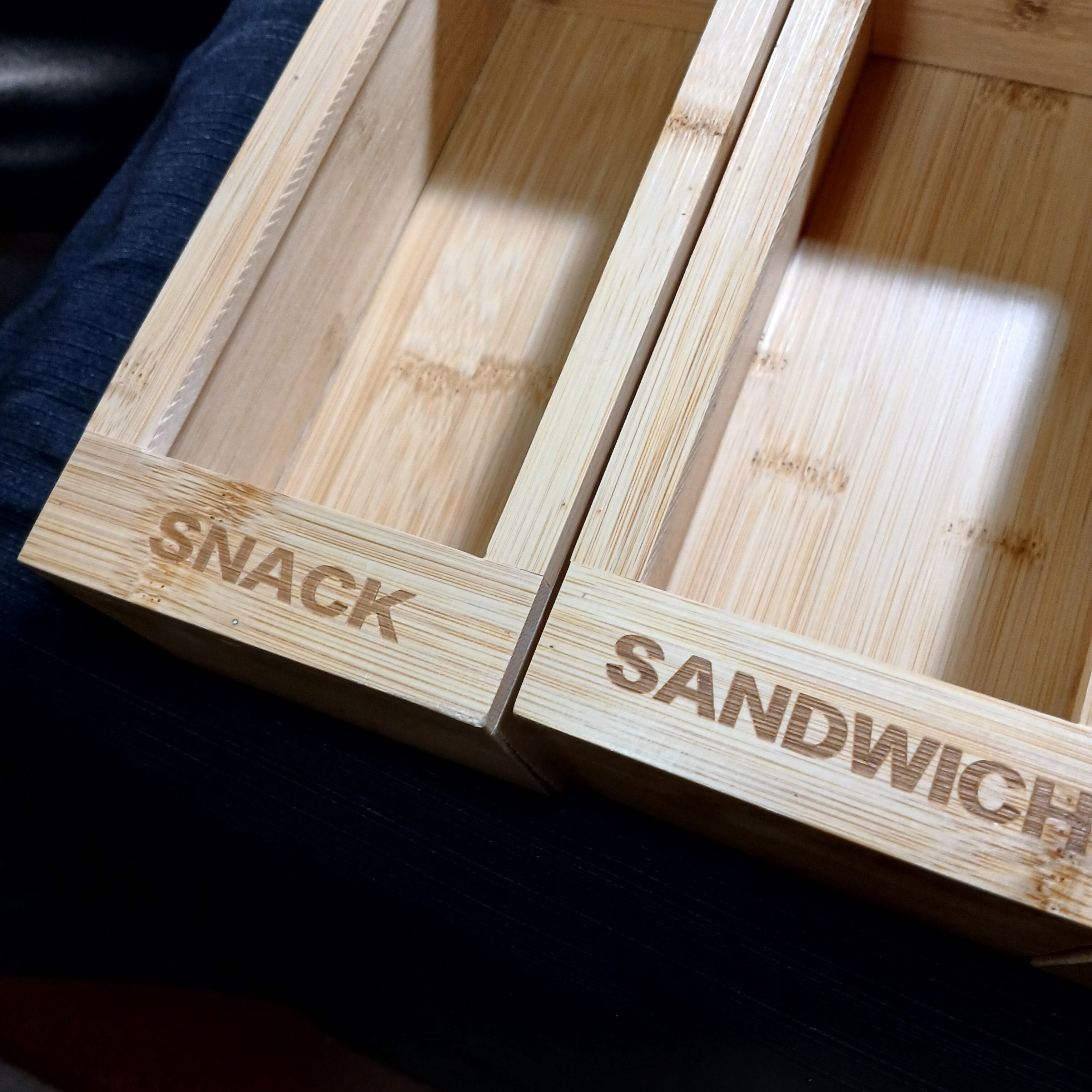 mHomeAid Bamboo Storage Bag 4-piece set